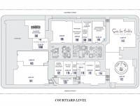 Courtyard Level - Site Plan
