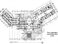 The Lodge - Main Level Floor Plan A-212