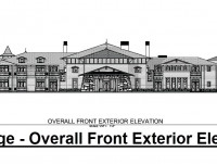 The Lodge - Overall Front Exterior Elevation